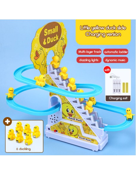 Electric Duck Slide Track With Lights And Music