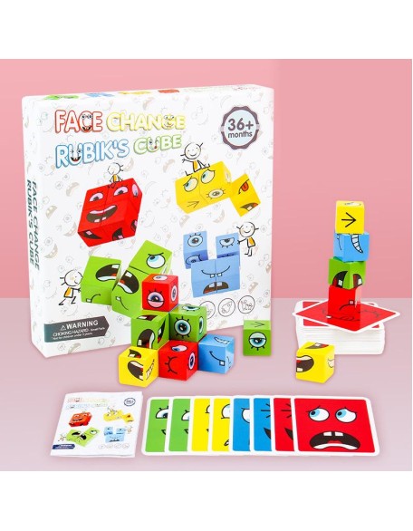 Puzzle Building Cubes