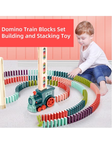Domino Train Blocks Set