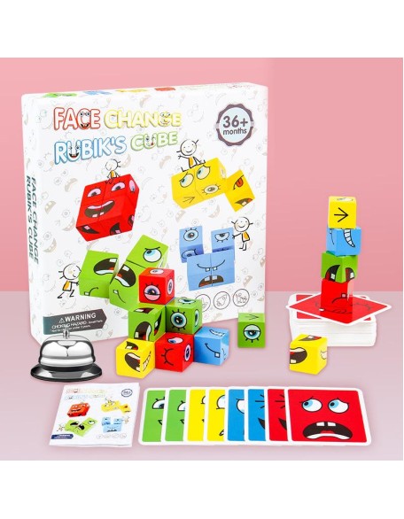 Puzzle Building Cubes