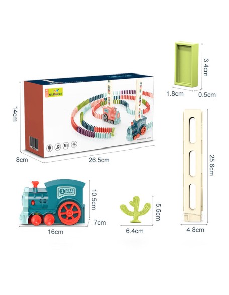 Domino Train Blocks Set