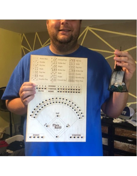 Baseball Dice Board Game