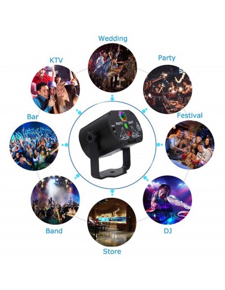 LED Stage Laser Light