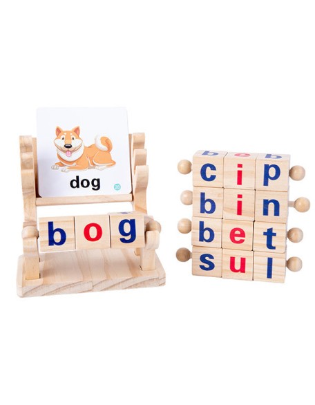 Wooden Reading Blocks