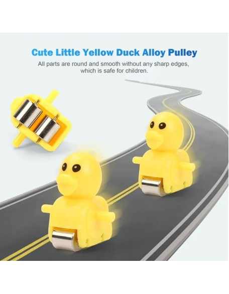 Electric Duck Slide Track With Lights And Music