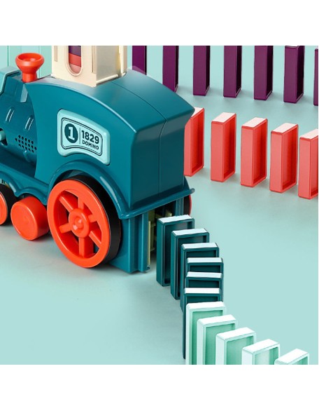 Domino Train Blocks Set