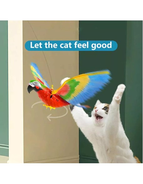Bird Simulation Interactive Hanging Flying Toy/Eagle Flying Toy for Cats