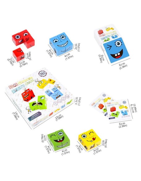 Puzzle Building Cubes