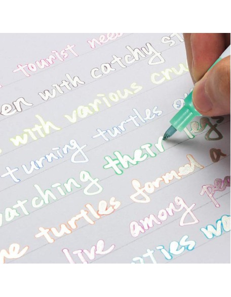 Double Line Outline Pen