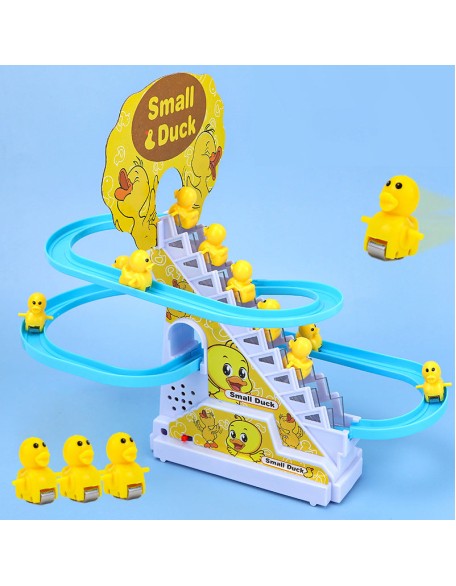 Electric Duck Slide Track With Lights And Music