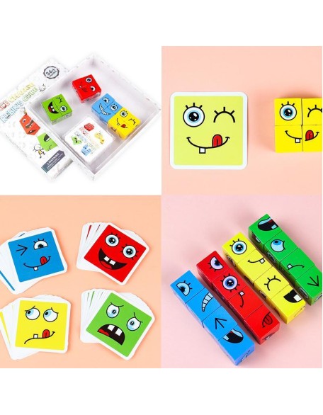 Puzzle Building Cubes