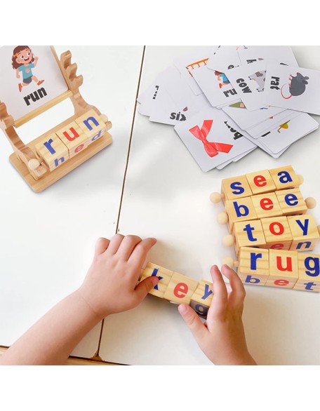 Wooden Reading Blocks