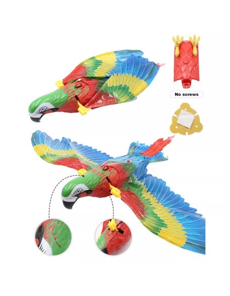 Bird Simulation Interactive Hanging Flying Toy/Eagle Flying Toy for Cats