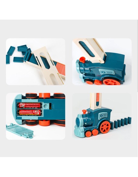 Domino Train Blocks Set