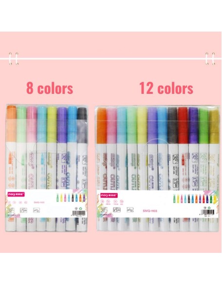 Double Line Outline Pen