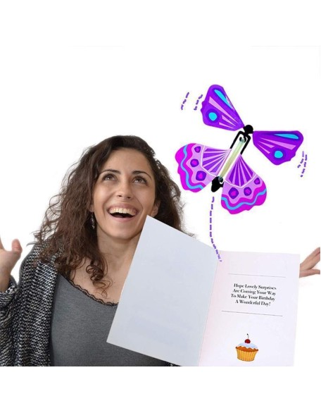Creative Magic Props Children's Toys Flying Butterflies