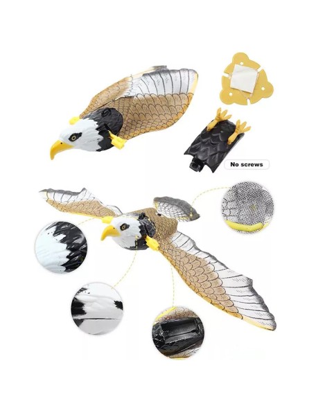 Bird Simulation Interactive Hanging Flying Toy/Eagle Flying Toy for Cats