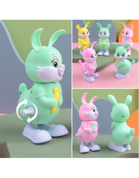 Easter Rabbit Wind up Toys