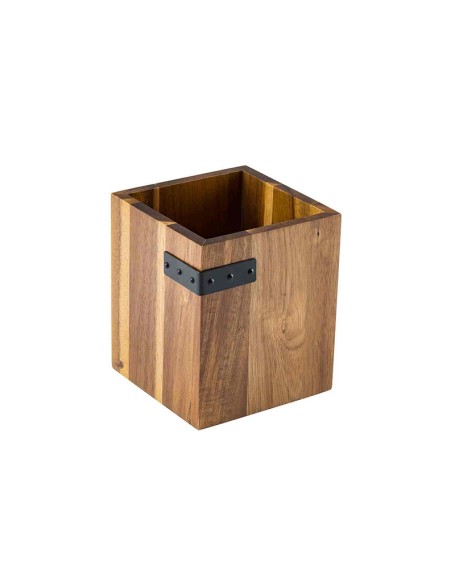 Industrial Collection Acacia Cutlery Holder