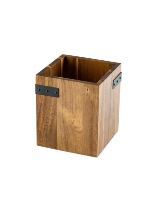 Industrial Collection Acacia Cutlery Holder