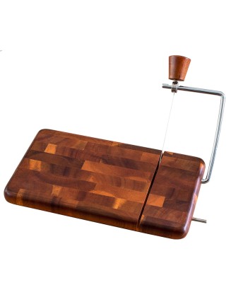 Rock & Branch Acacia Serving Board with Cheese Slicer