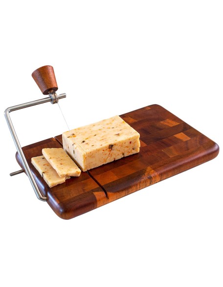 Rock & Branch Acacia Serving Board with Cheese Slicer