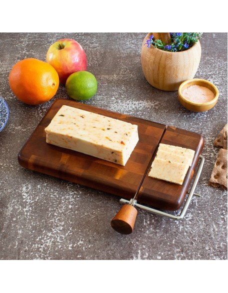 Rock & Branch Acacia Serving Board with Cheese Slicer