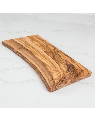 Lipper Olive Wood Rustic Serving Board