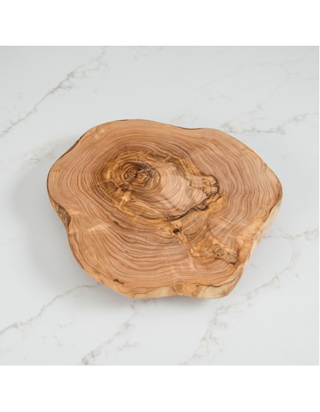 Lipper Olive Wood Footed Server