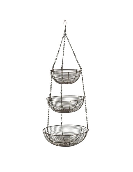 RSVP Bronze Wire Hanging Baskets
