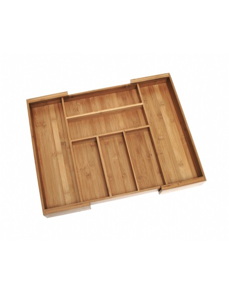 Lipper International  Bamboo Expandable Flatware Organizer