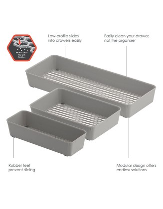 Spectrum Set of 3 Hexa? Drawer Organizers