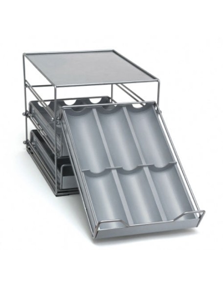 Lipper International Three-Tier Tilt-Down Spice Drawer